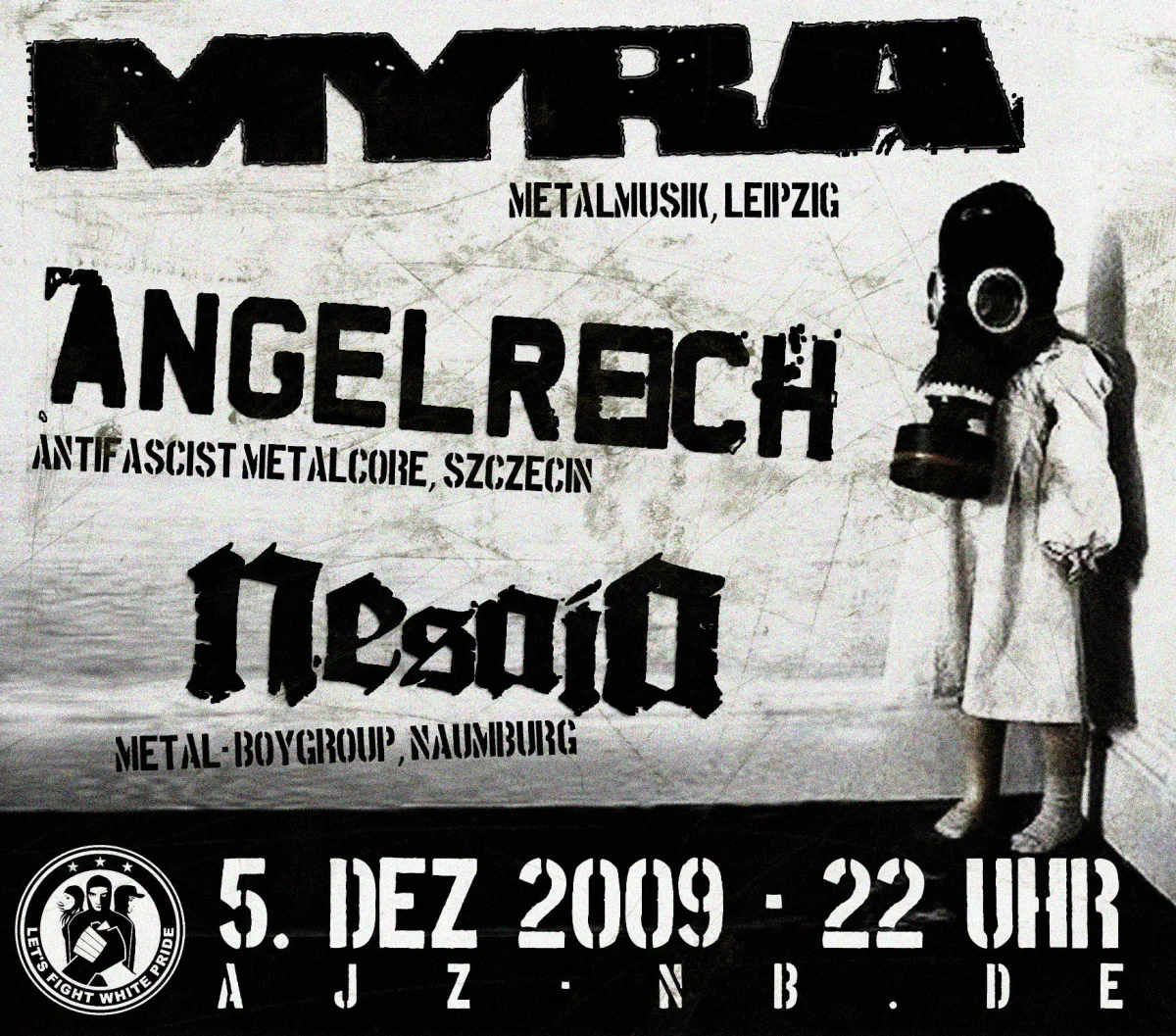 Flyer: ANGELREICH + MYRA + NESAIA