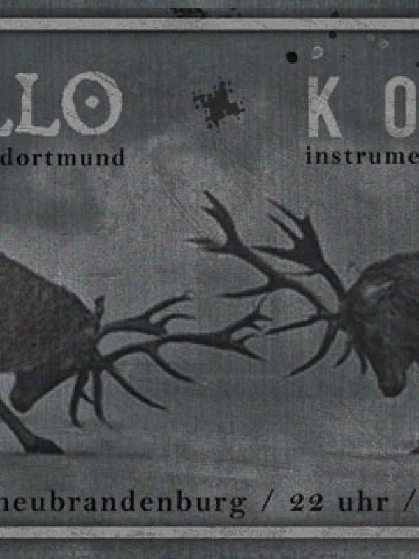 Flyer: RED APOLLO + KOKOMO