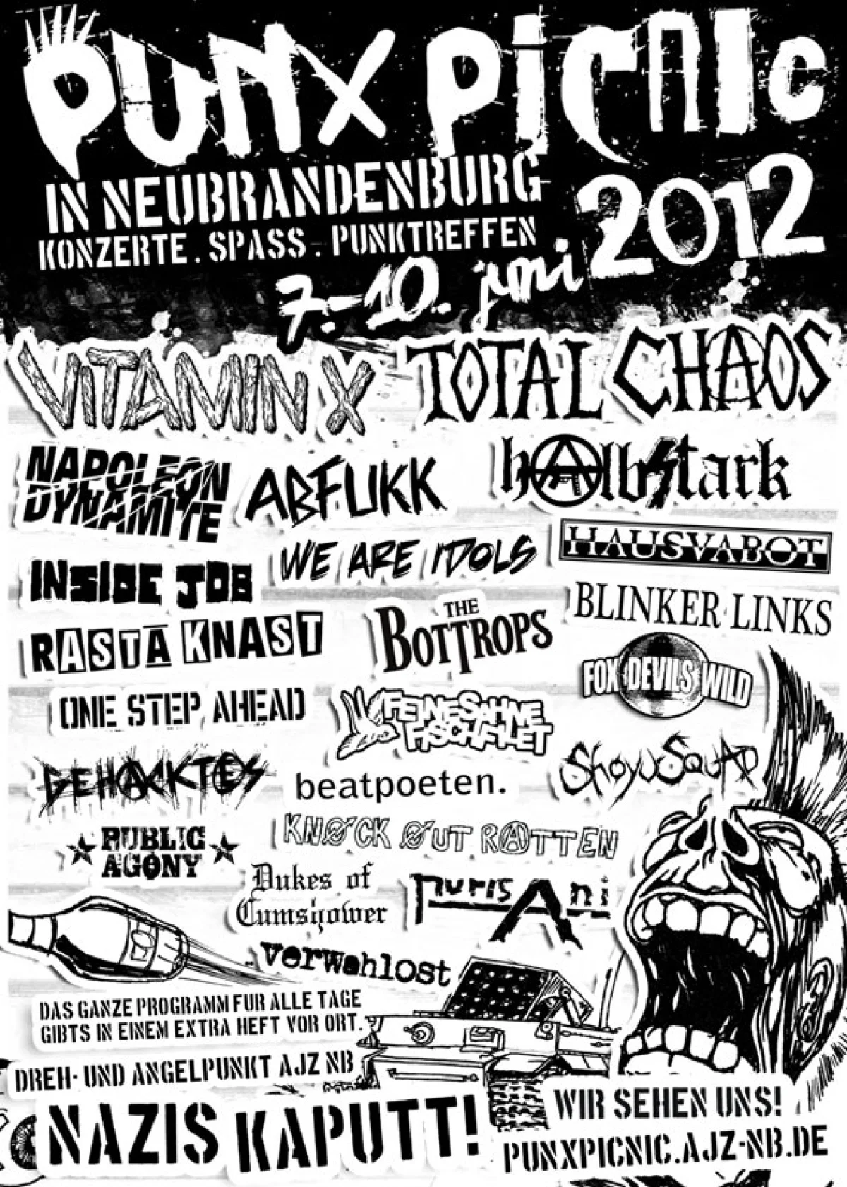 Flyer: PUNX PICNIC