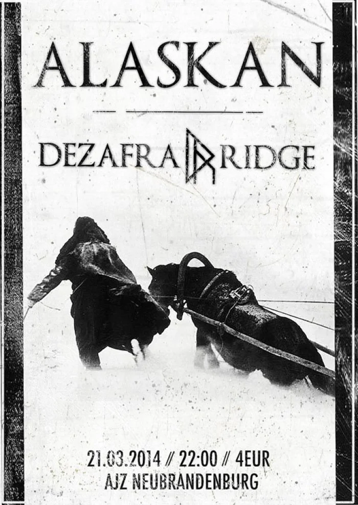 Flyer: ALASKAN + DEZAFRA RIDGE