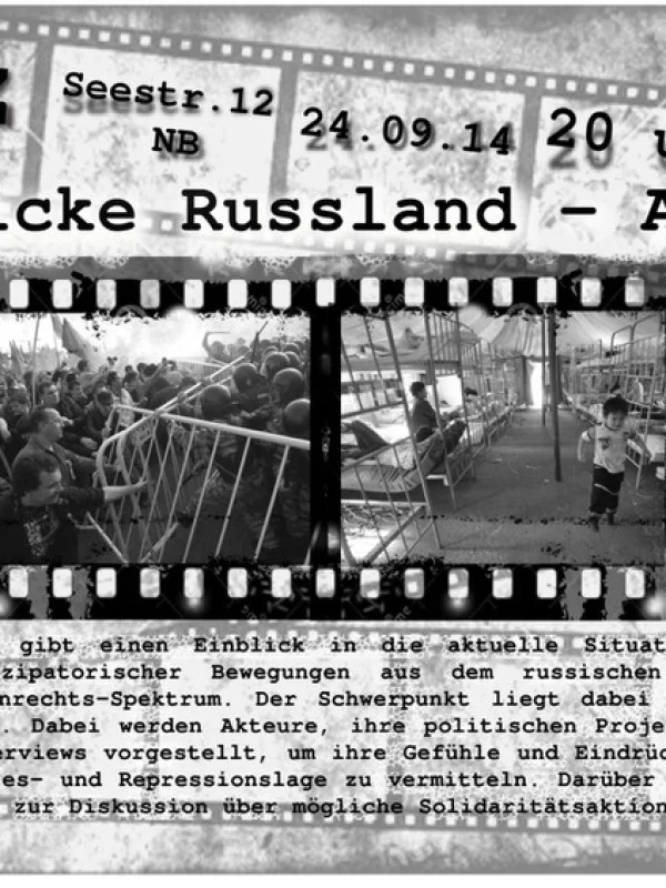 Flyer: EINBLICKE RUSSLAND - ANTIRA
