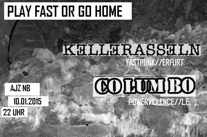Flyer: KELLERASSELN + COLUMBO
