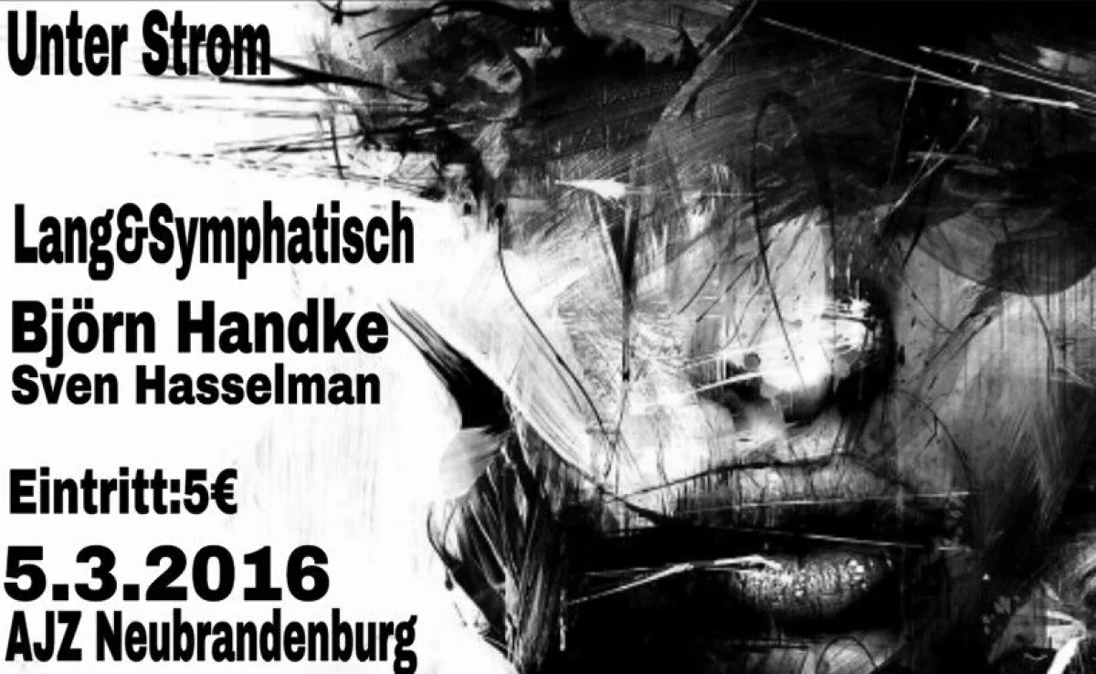 Flyer: UNTER STROM // DARK TECHNO // MINIMAL TECHNO // TECHNO