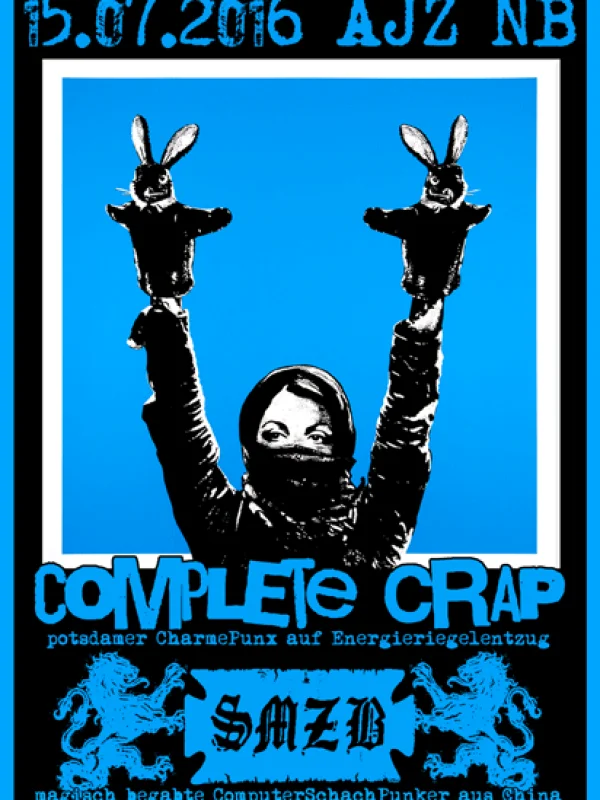 Flyer: SMZB + COMPLETE CRAP