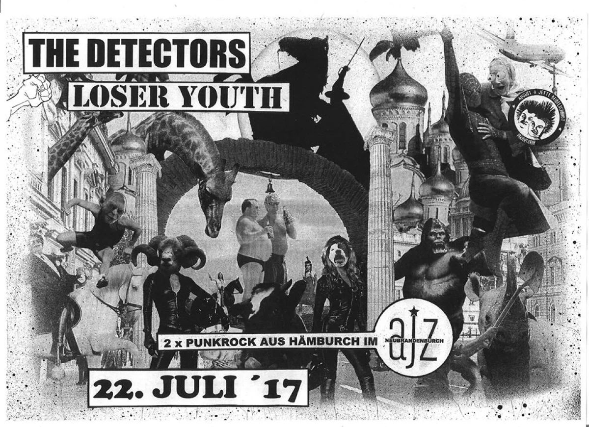 Flyer: THE DETECTORS + LOSER YOUTH