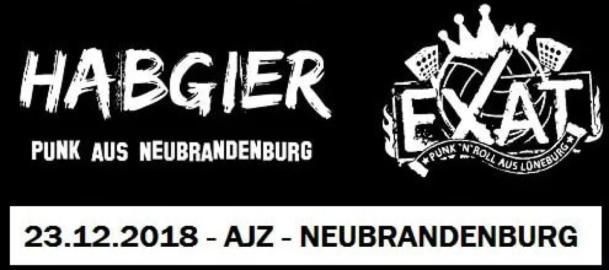Flyer: HABGIER + EXAT