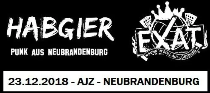 Flyer: HABGIER + EXAT