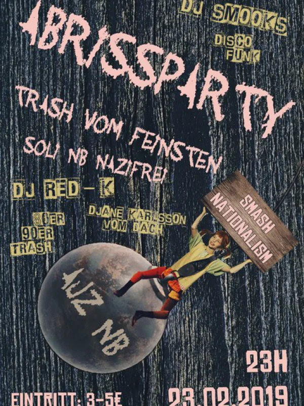 Flyer: ABRISSPARTY