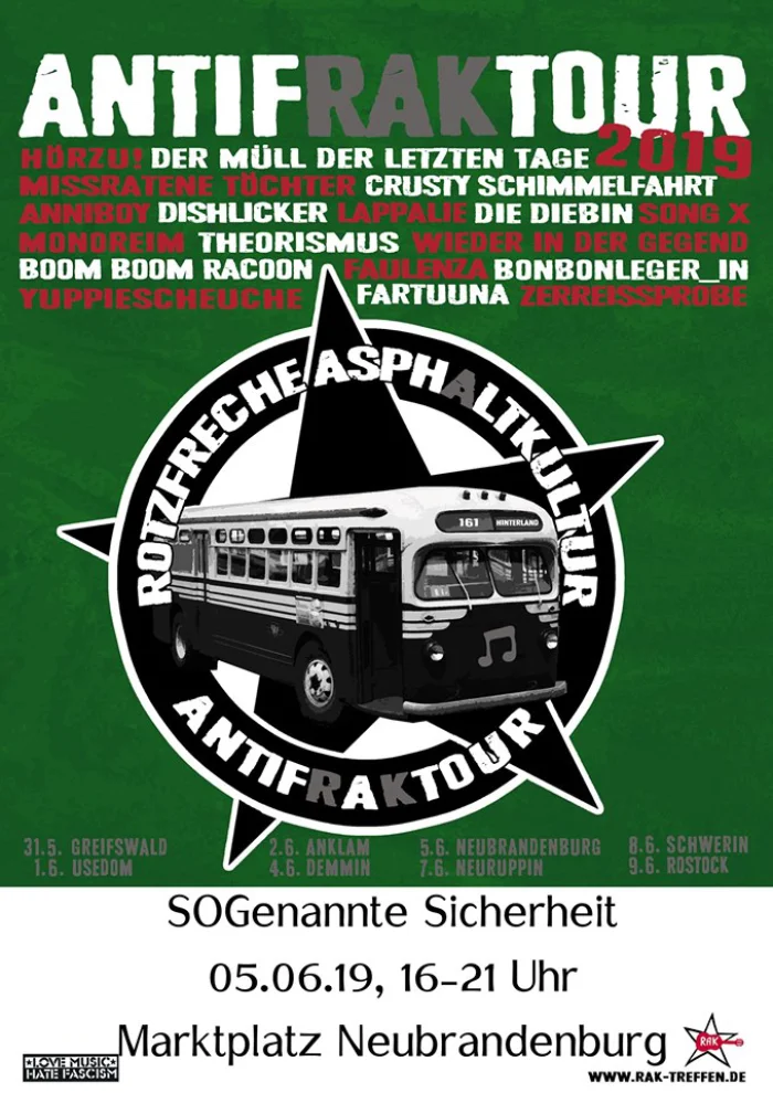 Flyer: SOGenannte Sicherheit