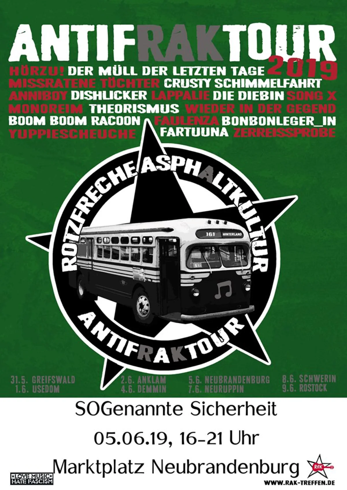 Flyer: SOGenannte Sicherheit