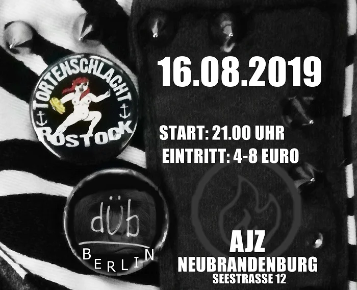 Flyer: TORTENSCHLACHT + DÜB FUNKY HARDCORE