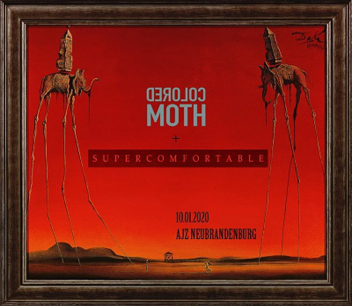 Flyer: SUPERCOMFORTABLE + COLORED MOTH