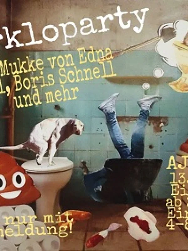 Flyer: AFTERKLOPARTY + EDNA ÜBEL + BORIS SCHNELL