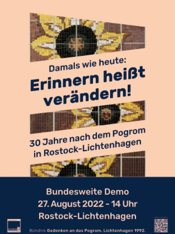 Flyer: MOBIVORTRAG: DEMO ERINNERN HEIßT VERÄNDERN!