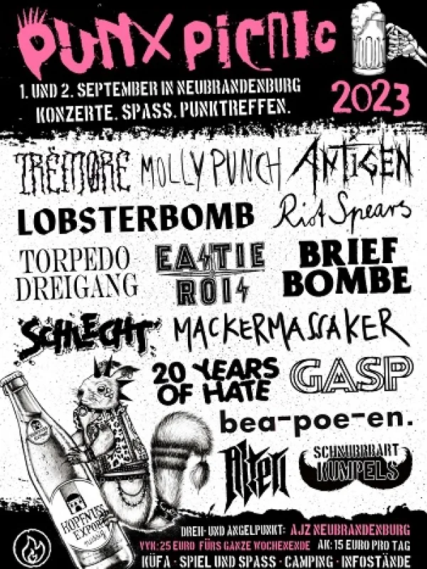 Flyer: PUNX PICNIC